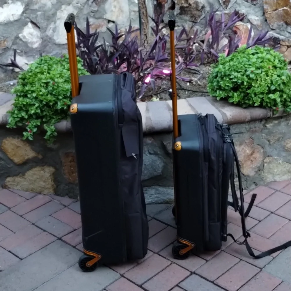 Jack Wolfskin luggage TRT Rail 90 40 check in and carry on baggage Suitcase